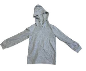 Carter's Gray Hoodie Size 5 Long Sleeve Lightweight Top